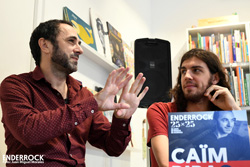 25x25 amb Caïm Riba a la llibreria Atzavara de Barcelona 